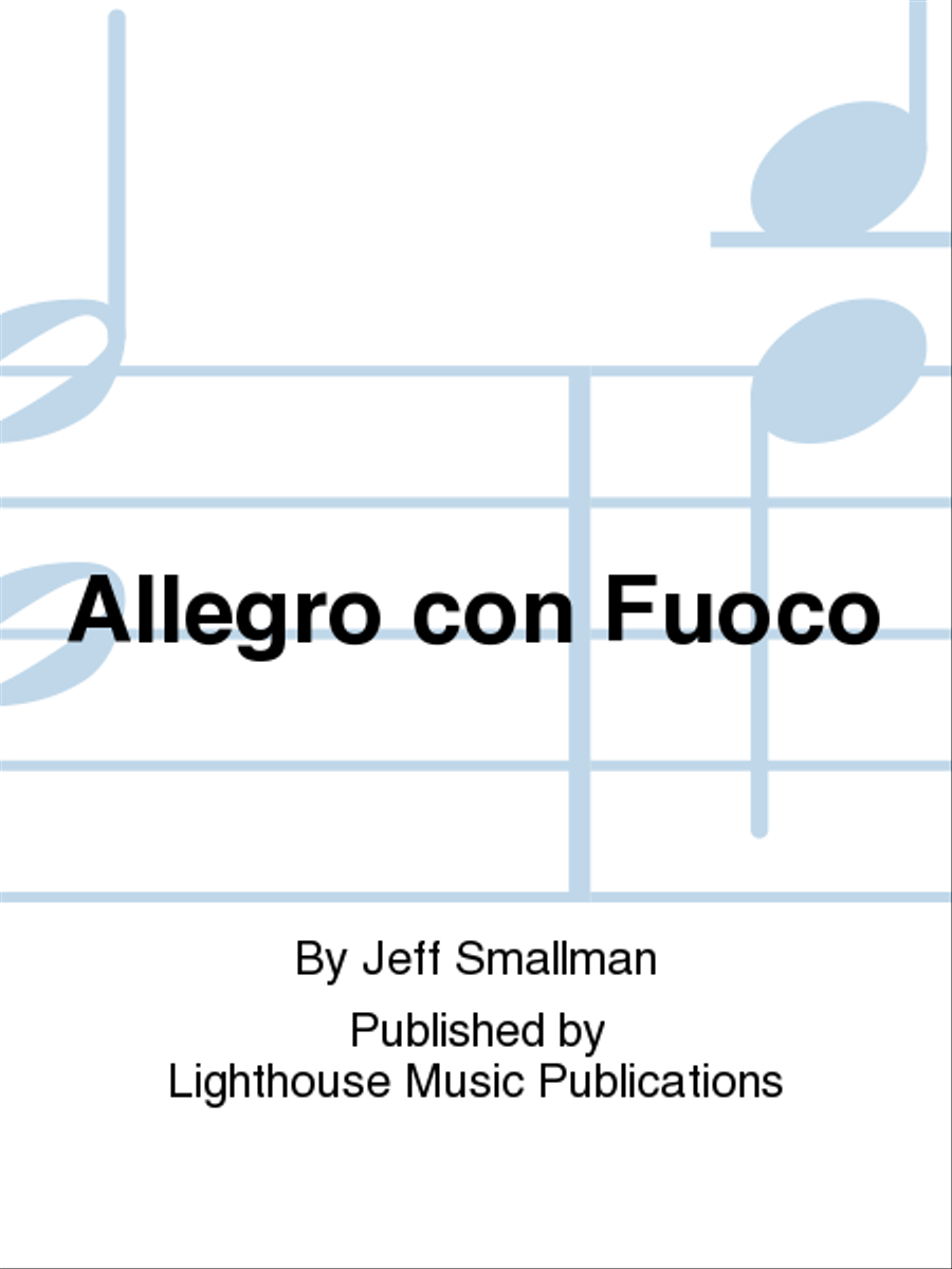 Allegro con Fuoco Piano Solo scores gallery preview page 1