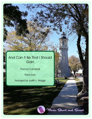 Book cover for And Can It Be That I Should Gain (Sagina)