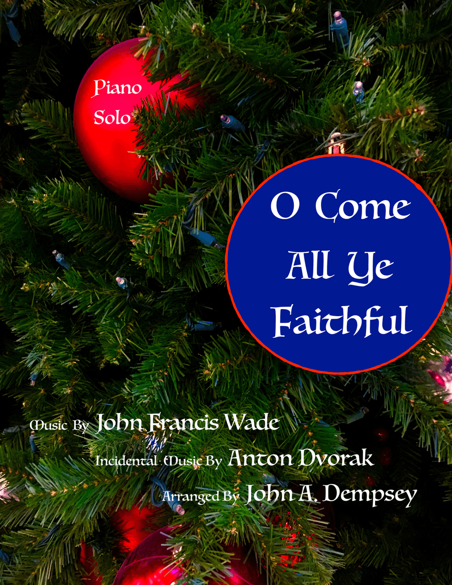 O Come All Ye Faithful (Intermediate Piano Solo) Piano Solo scores gallery preview page 1