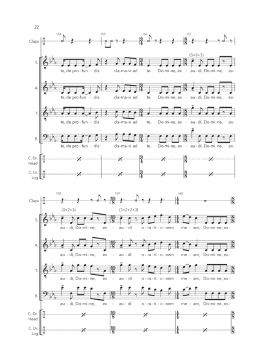 De Profundis De Profundis Divisi scores gallery preview page 20