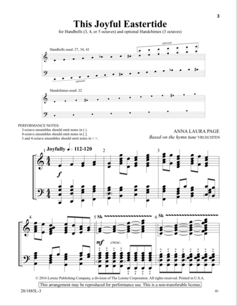 Easter and Beyond 5-Octaves scores gallery preview page 2