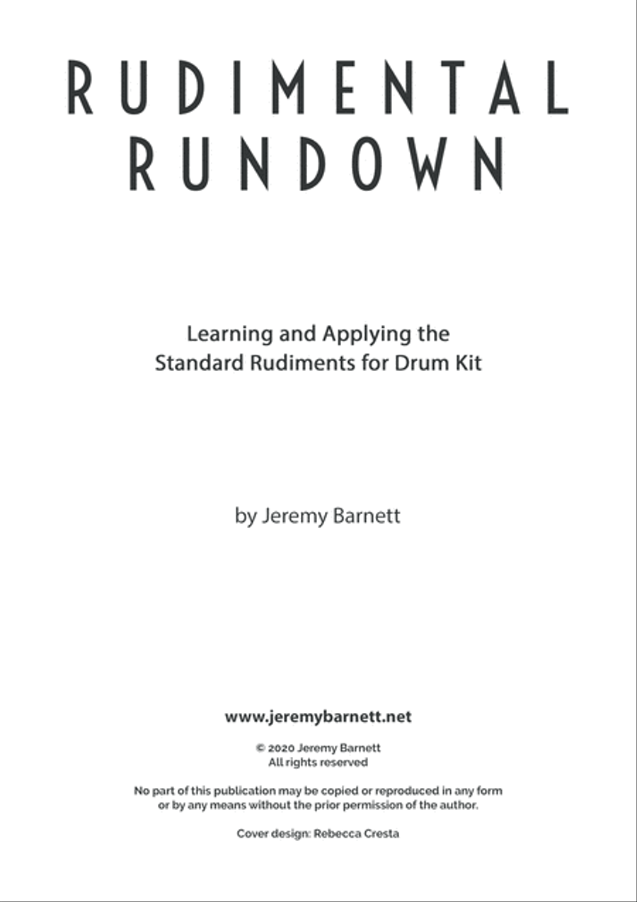 Rudimental Rundown Drum Set scores gallery preview page 3
