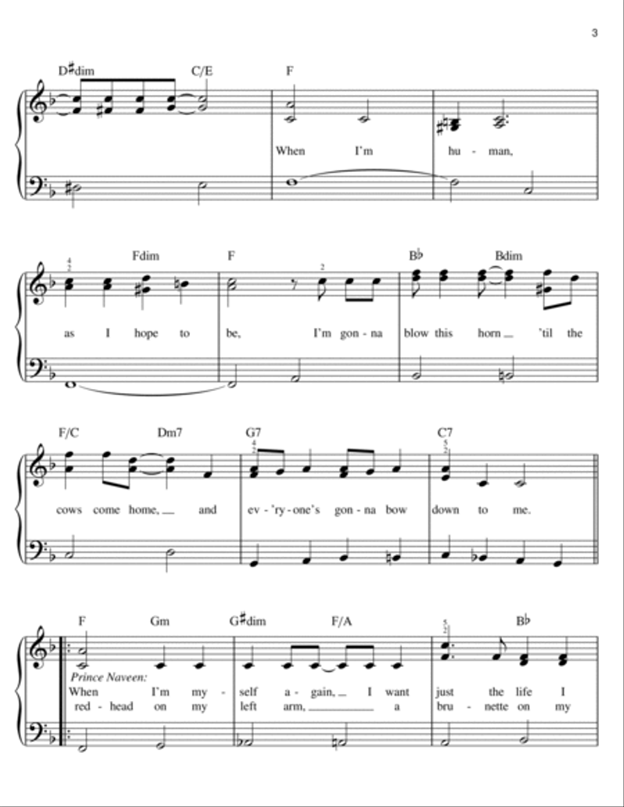 When We're Human Easy Piano scores gallery preview page 3