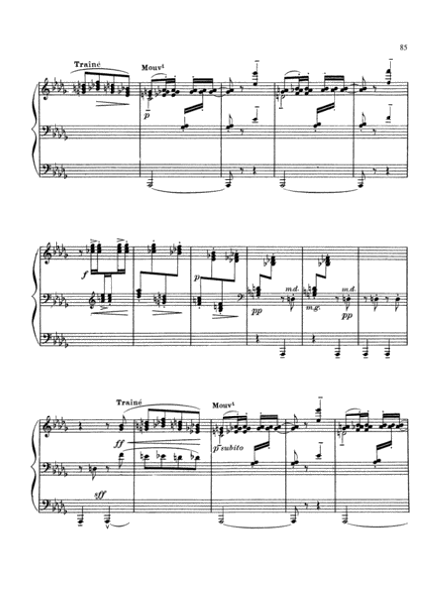 Debussy: Prelude - Book II, No. 6 Piano Solo scores gallery preview page 4