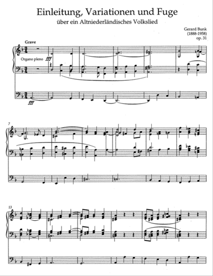 Sämtliche Orgelwerke, Band III Organ scores gallery preview page 2