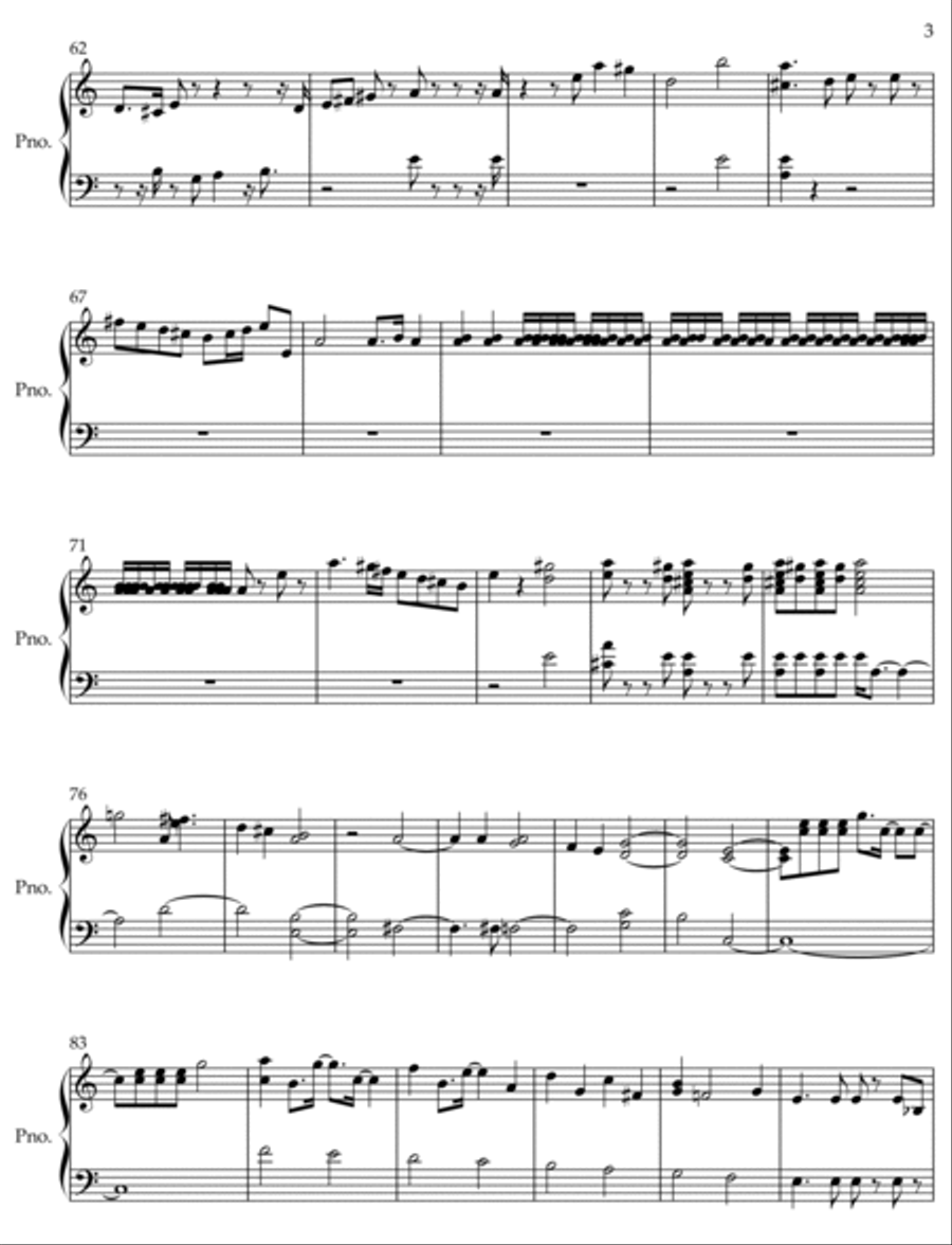 Brave New World (2024) Piano Solo scores gallery preview page 3