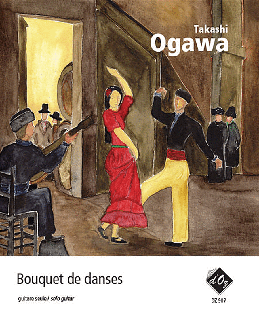 Bouquet de danses Classical Guitar scores gallery preview page 1