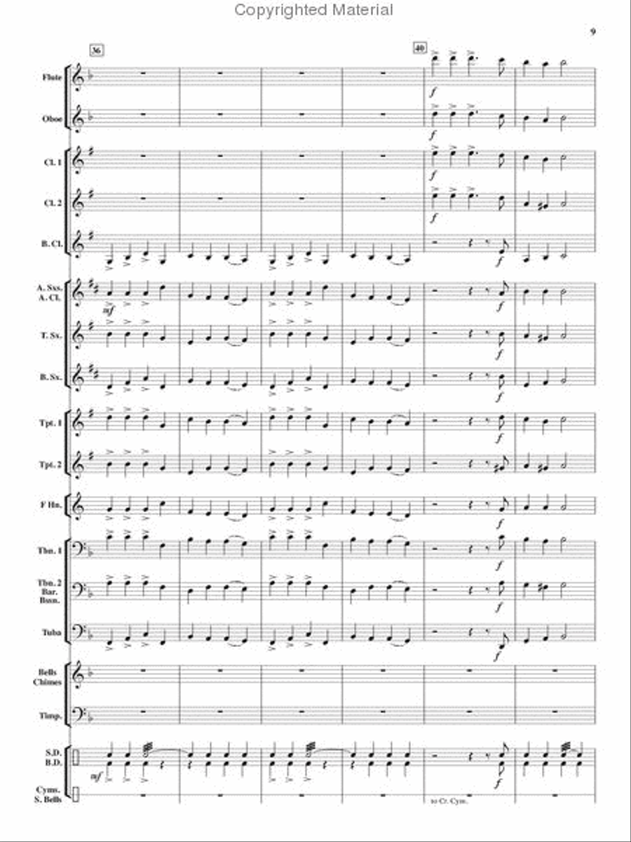 An Angelic Christmas An Angelic Christmas Concert Band scores gallery preview page 8