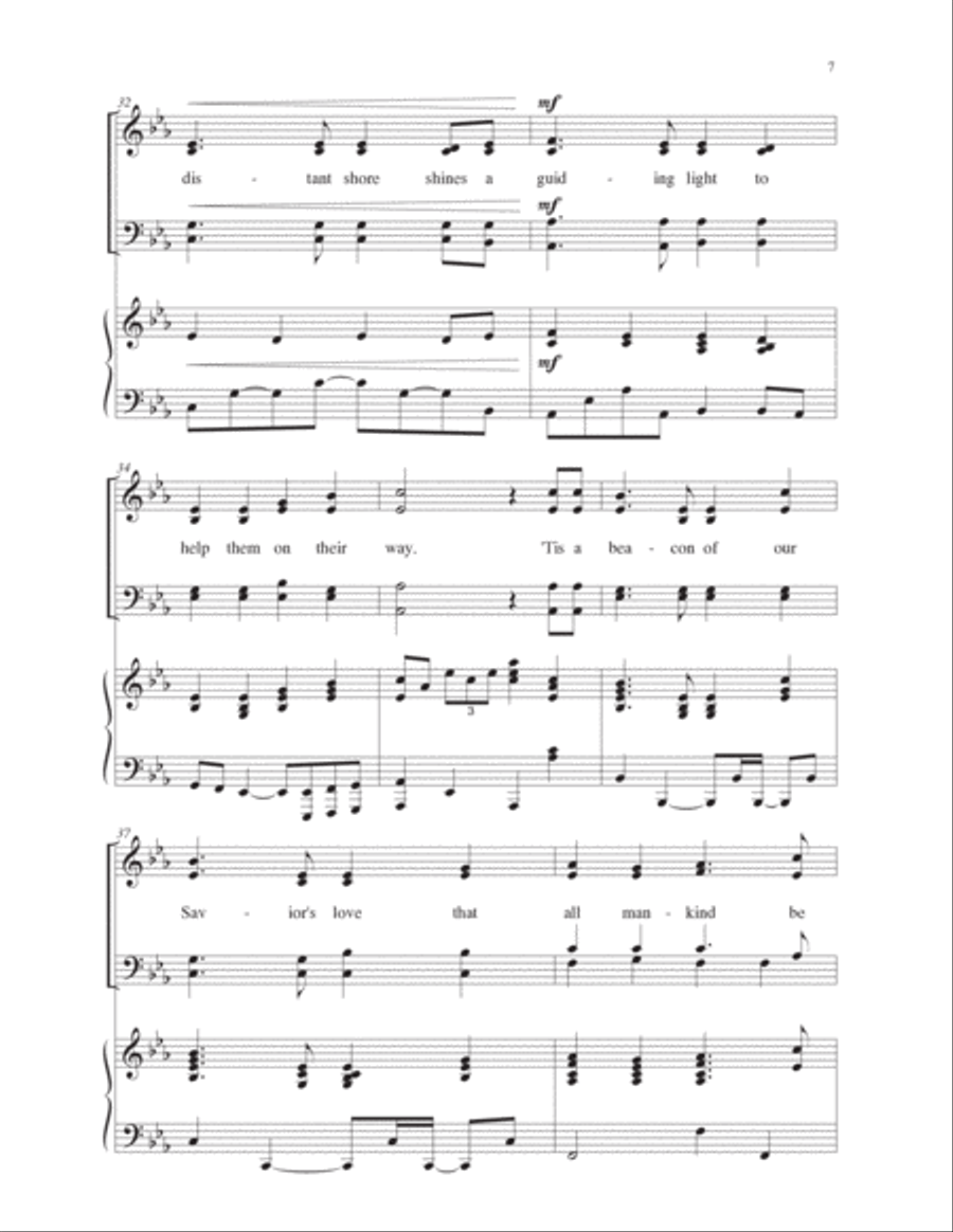 Beacon of Hope Beacon of Hope 4-Part scores gallery preview page 5