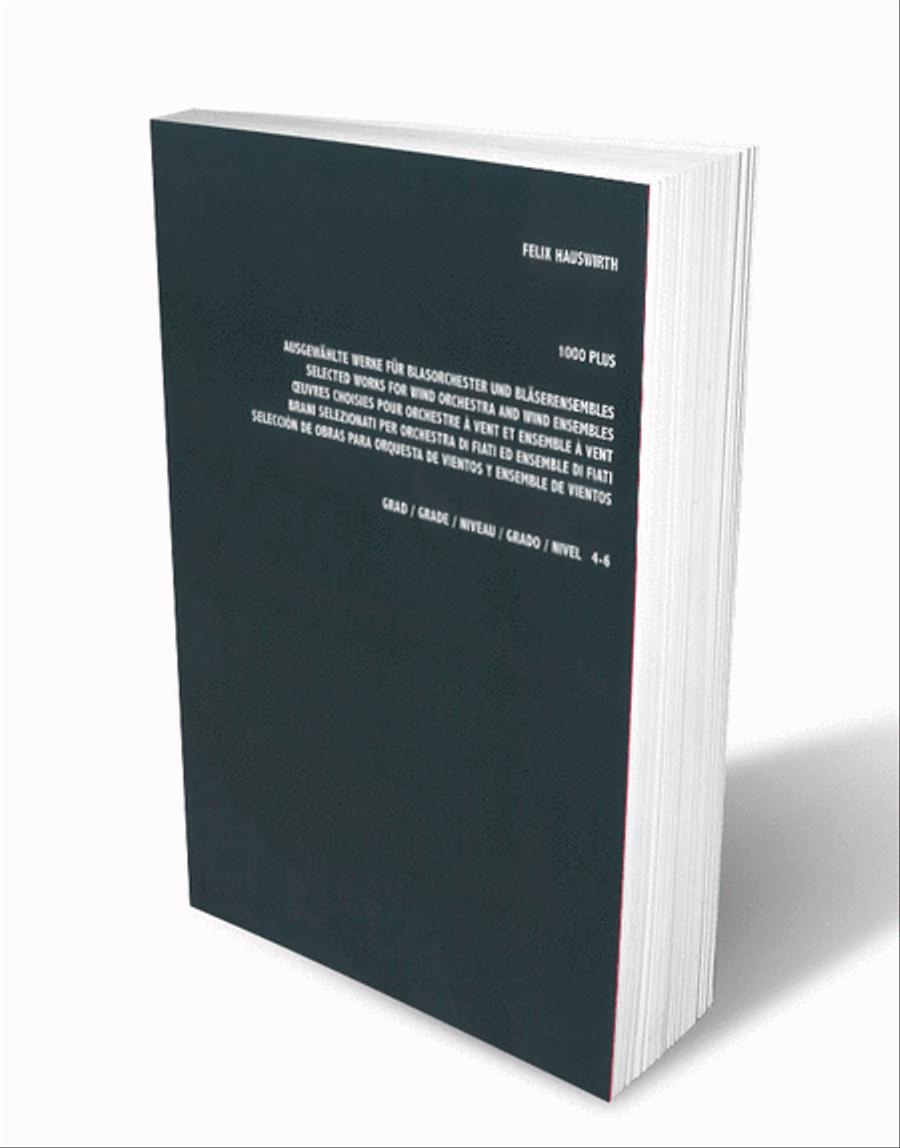 1000 PLUS Selected Works for Wind Orchestra School and Community scores gallery preview page 1