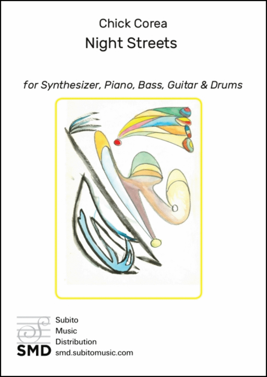Night Streets Double Bass scores gallery preview page 1