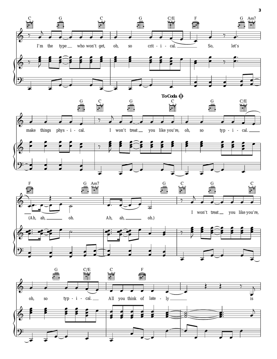 Closer Acoustic Guitar scores gallery preview page 3