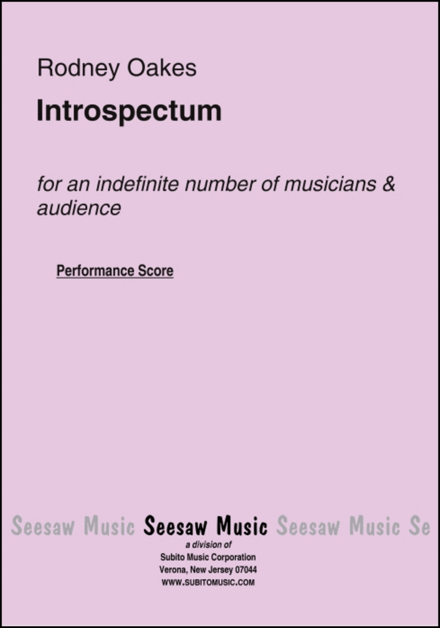 Introspectum Performance Score scores gallery preview page 1