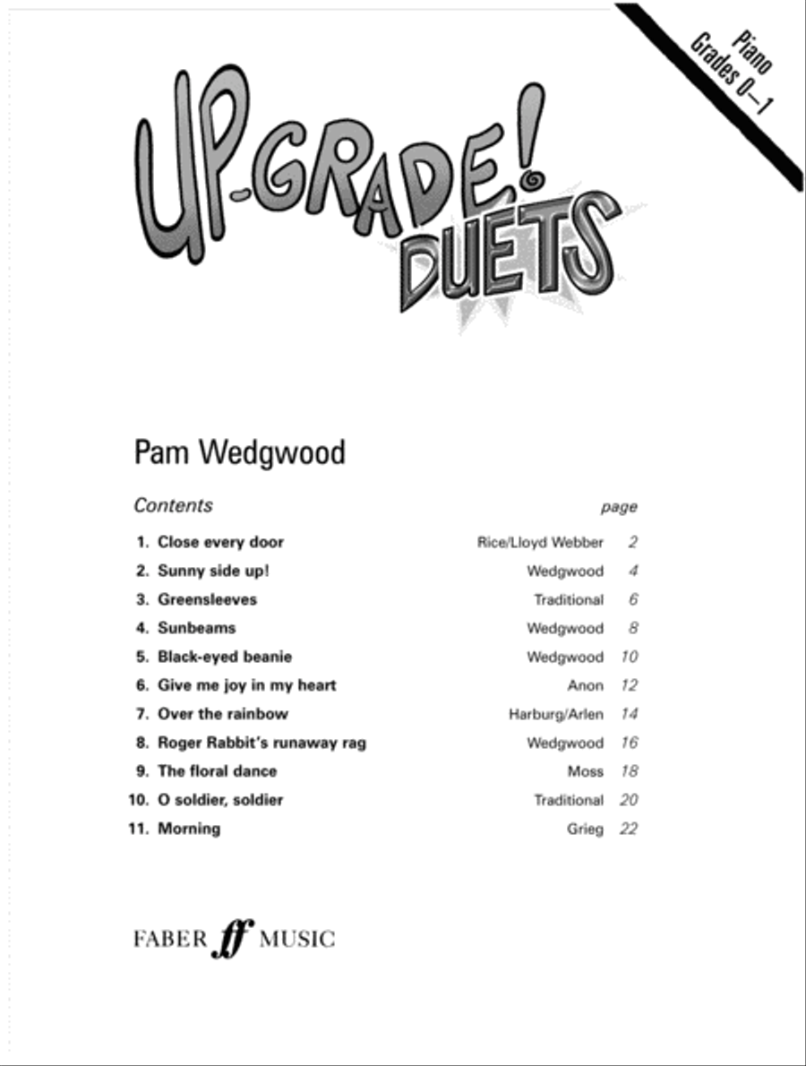 Up-Grade! Piano Duets Up-Grade! Piano Duets Easy Piano scores gallery preview page 2