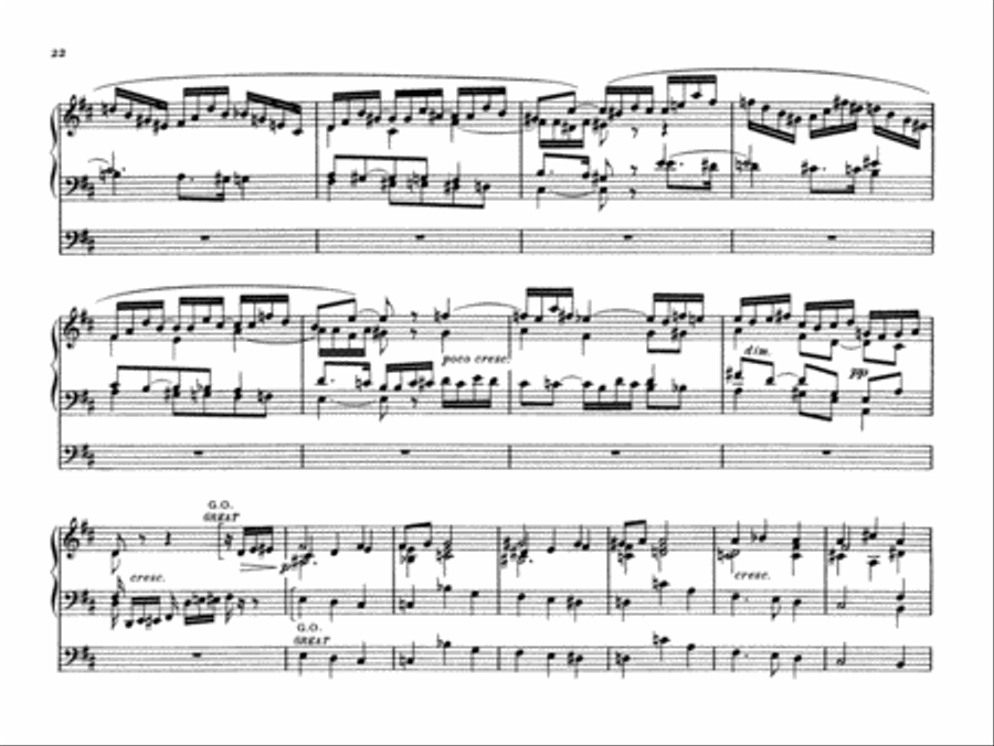 Franck: Complete Organ Works, Volume IV Choir scores gallery preview page 5