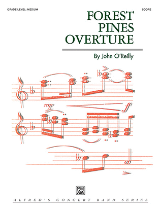 Book cover for Forest Pines Overture (Score)