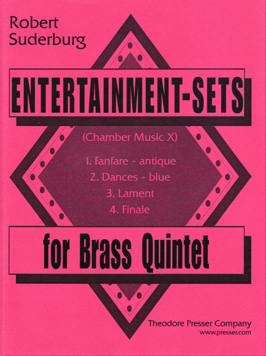 Entertainment-Sets Brass Quintet scores gallery preview page 1