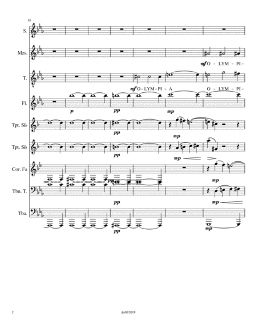 OLYMPIA OLYMPIA Brass Ensemble scores gallery preview page 2
