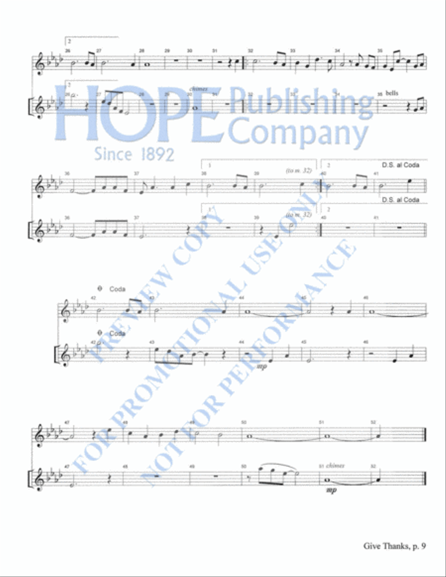 Praise Him with Instruments Orchestra scores gallery preview page 12