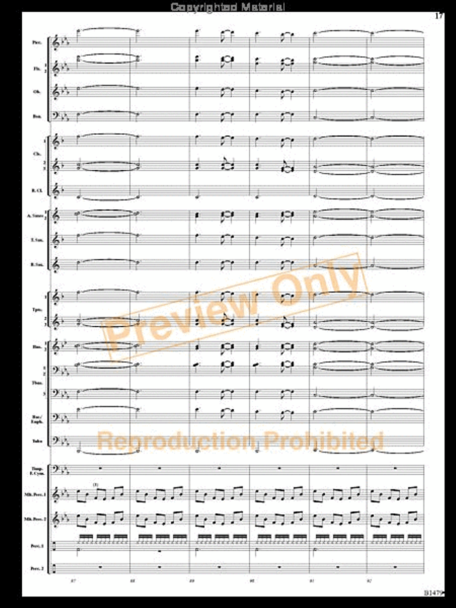Gravity Wave Gravity Wave Concert Band scores gallery preview page 16