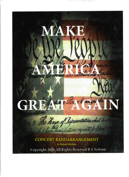 Make America Great Again - Concert Band Arrangement image number null