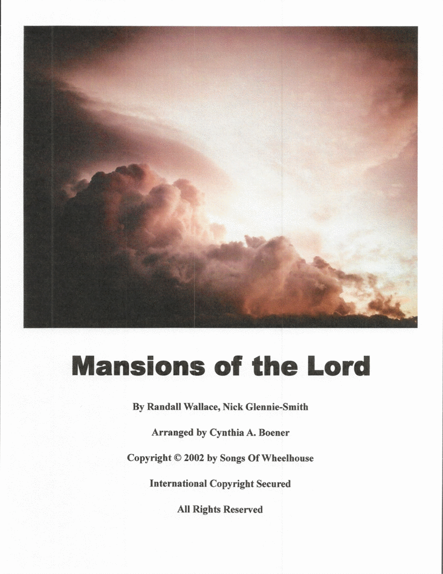 The Mansions Of The Lord Harp scores gallery preview page 1