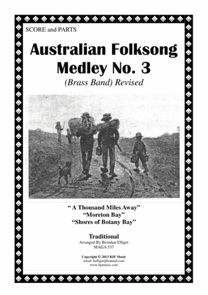 Book cover for Australian Folksong Medley No. 3 - Brass Band
