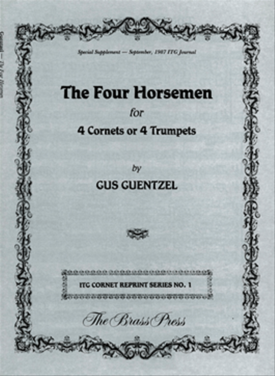 4 Horsemen 4 Horsemen Trumpet scores gallery preview page 1