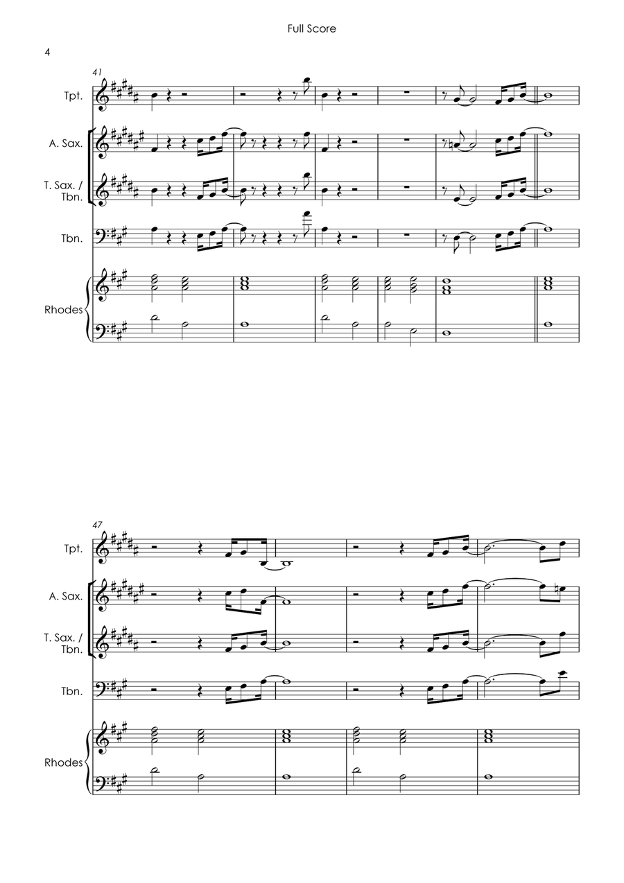 Son Of A Preacher Man Small Ensemble scores gallery preview page 6