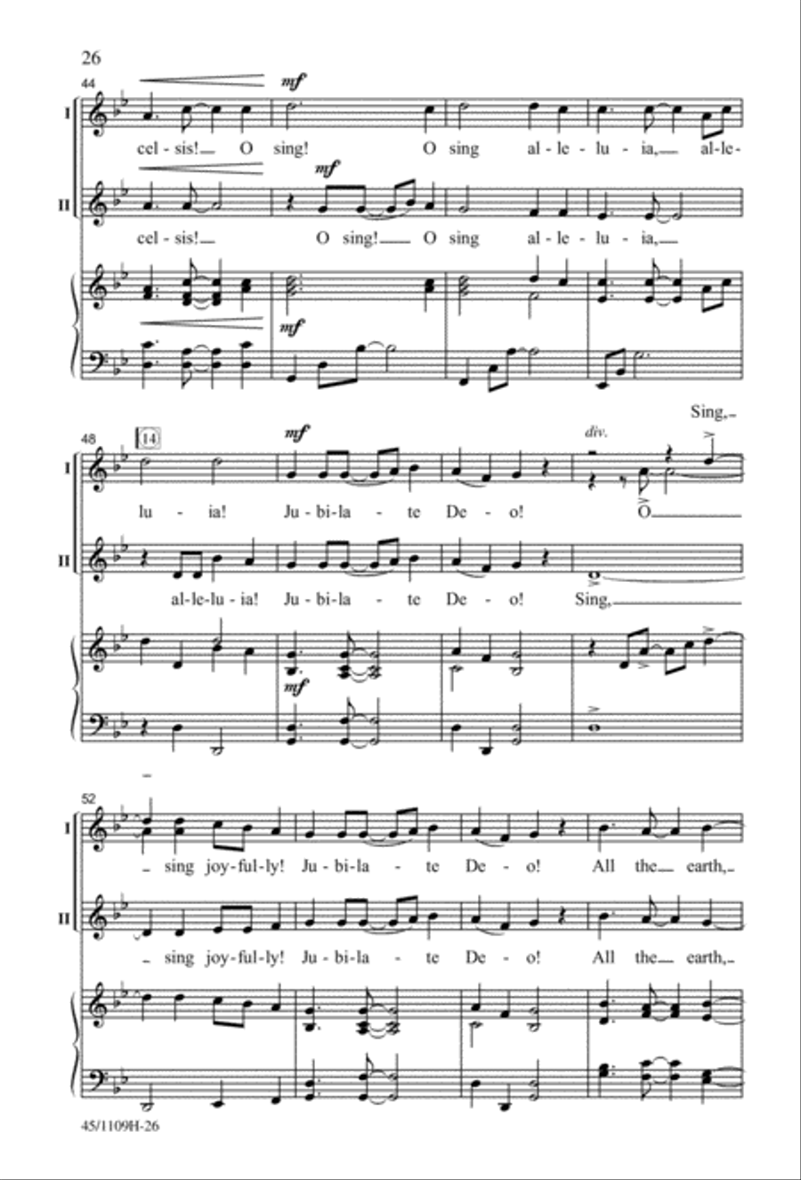 In Concert! for 2-part Choirs 2-Part scores gallery preview page 27