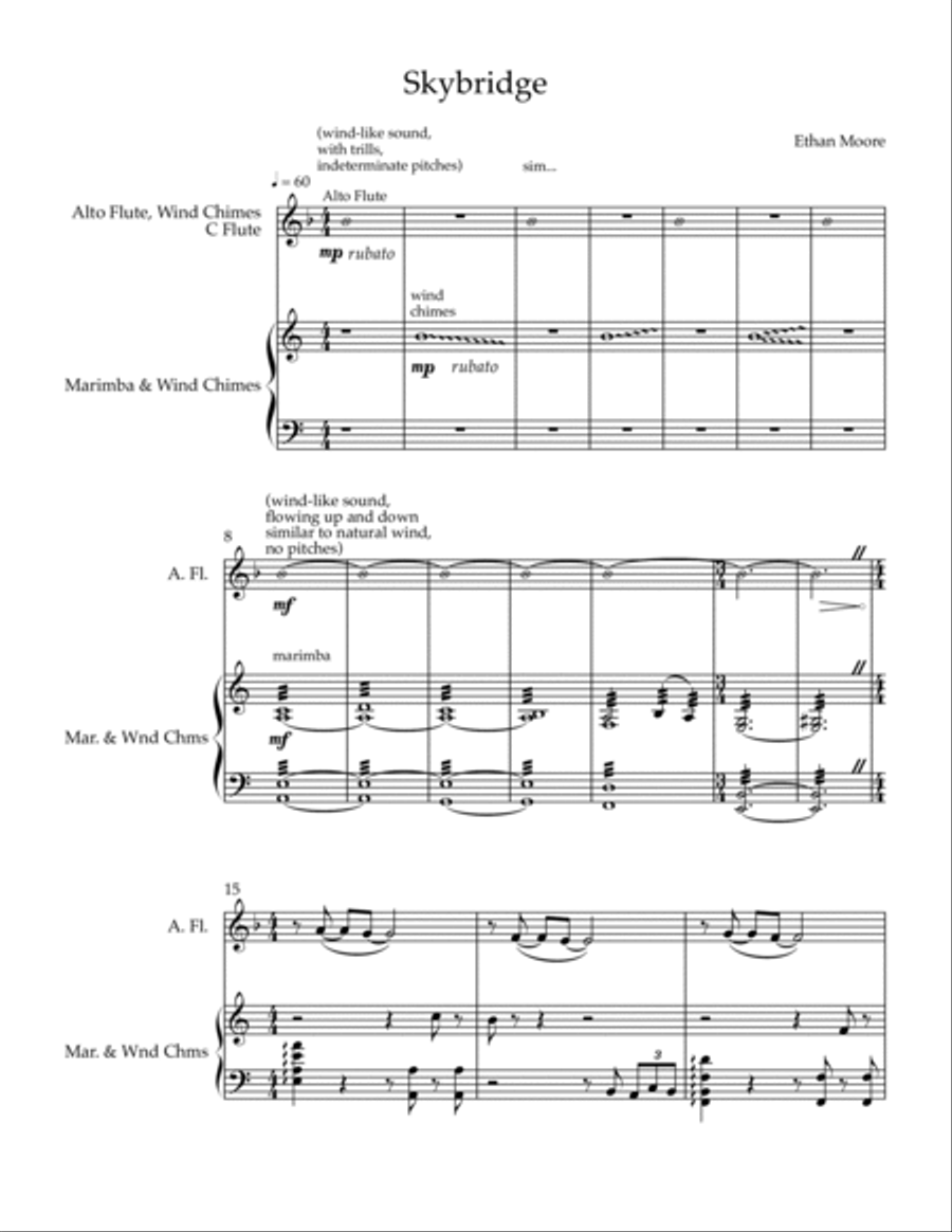 Skybridge Flute scores gallery preview page 2