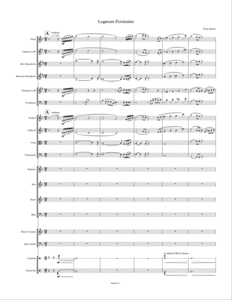 Legatum Fortissimi Legatum Fortissimi 4-Part scores gallery preview page 2