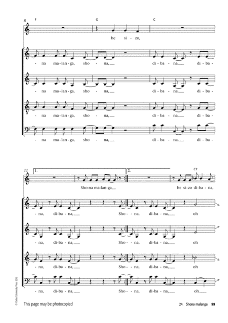 Community Voiceworks Choir scores gallery preview page 11