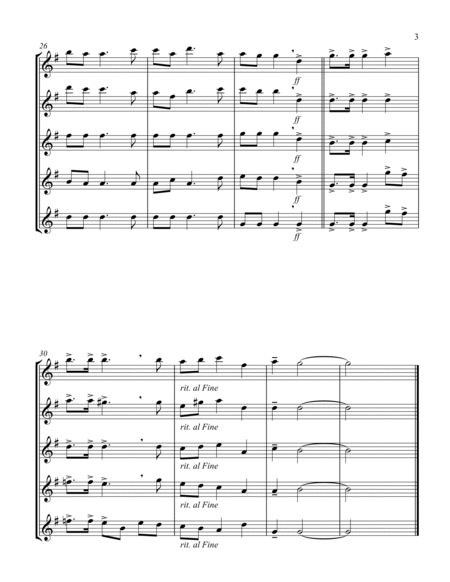 O Christmas Tree (G) (Oboe Quintet)