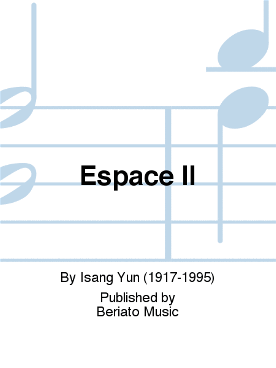 Espace II Oboe scores gallery preview page 1