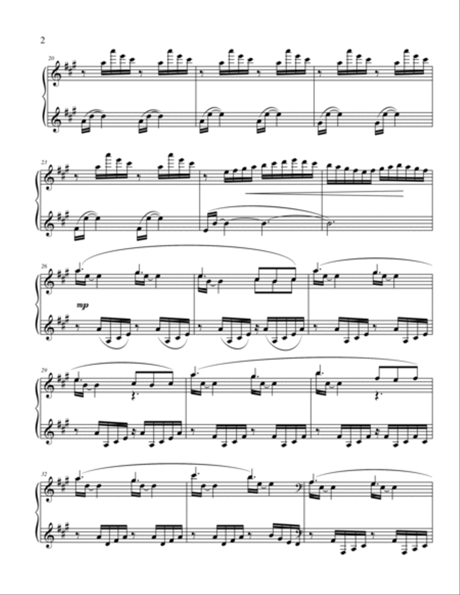 Dawn to Dusk Dawn to Dusk Piano Solo scores gallery preview page 2