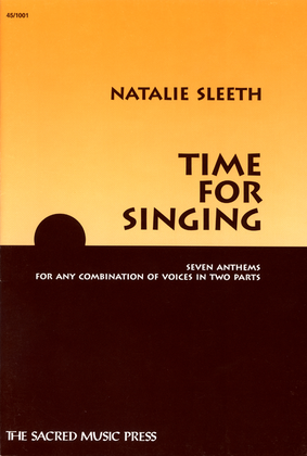 Book cover for Time for Singing