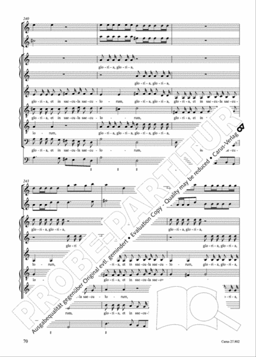 Salmi I (Selva morale e spirituale) Collection / Songbook scores gallery preview page 95
