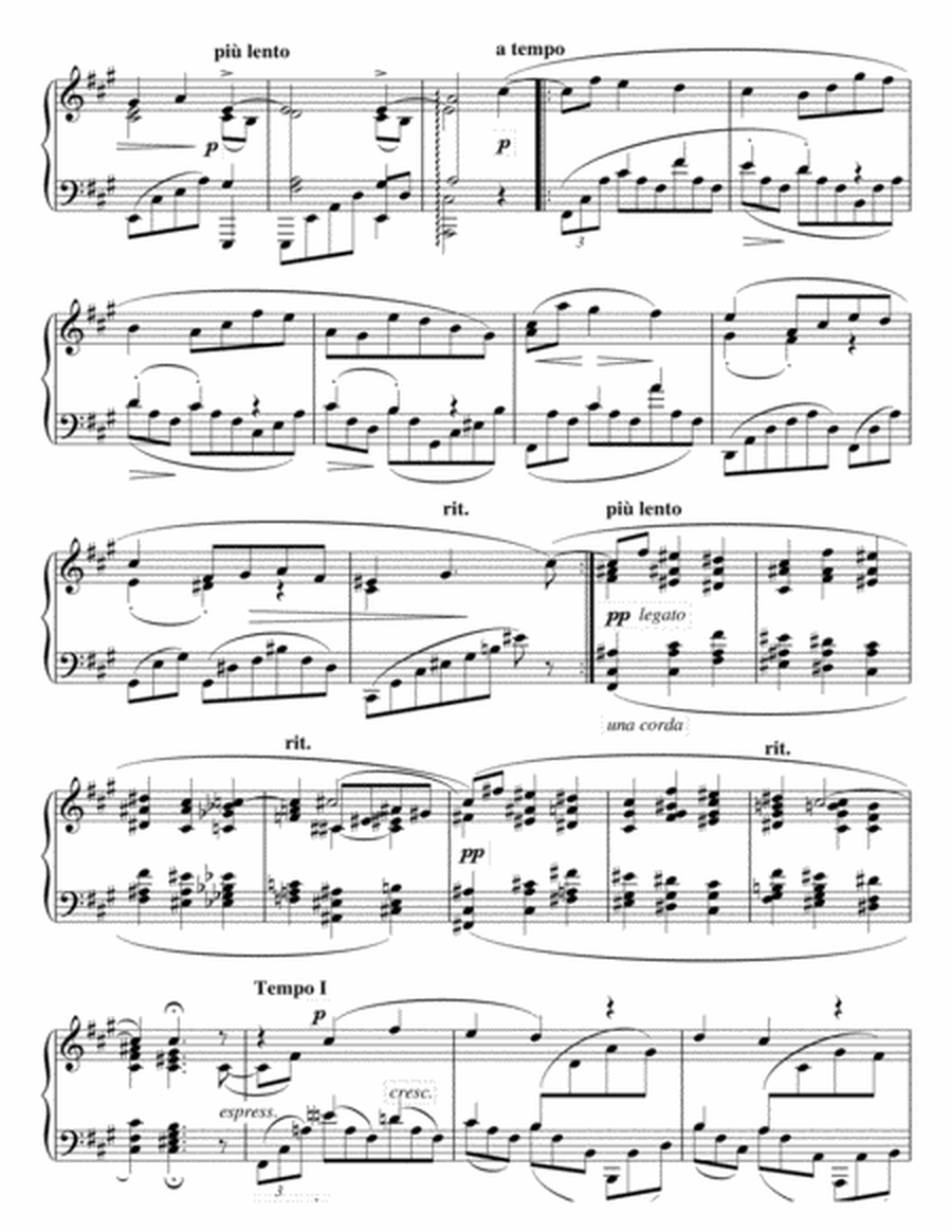Intermezzo In A Major Op. 118 No. 2