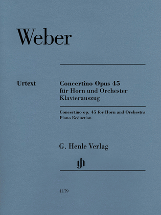 Book cover for Concertino Op. 45