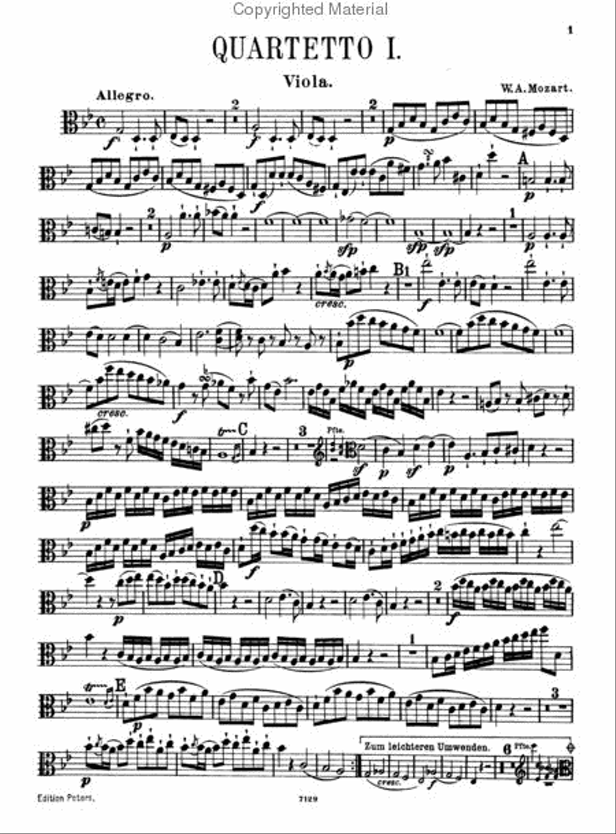 Piano Quartets (2) Piano Quartet scores gallery preview page 5