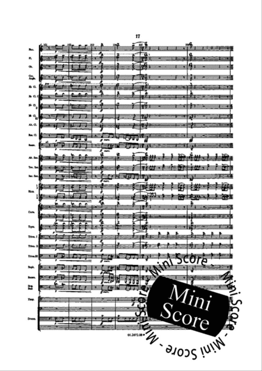 Atmospheres Concert Band scores gallery preview page 21