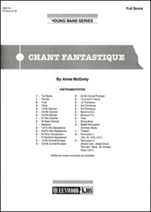 Book cover for Chant Fantastique - Score
