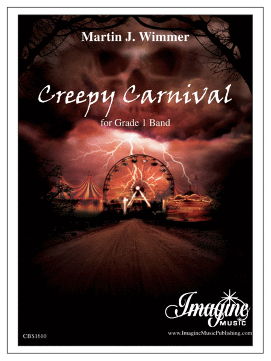 Creepy Carnival Concert Band scores gallery preview page 1