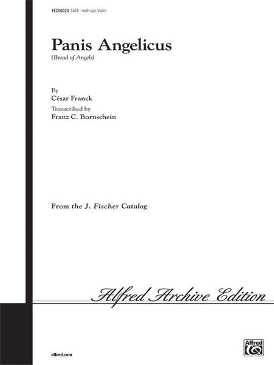 Panis Angelicus Panis Angelicus 4-Part scores gallery preview page 1