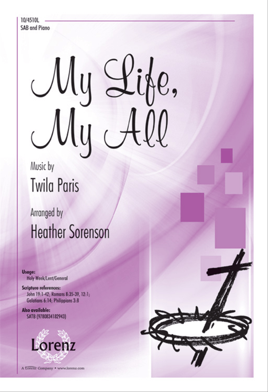 My Life, My All 3-Part scores gallery preview page 1