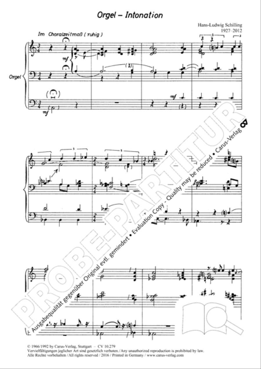 A babe is born in Bethlehem (Ein Kind geborn zu Bethlehem) 4-Part scores gallery preview page 3
