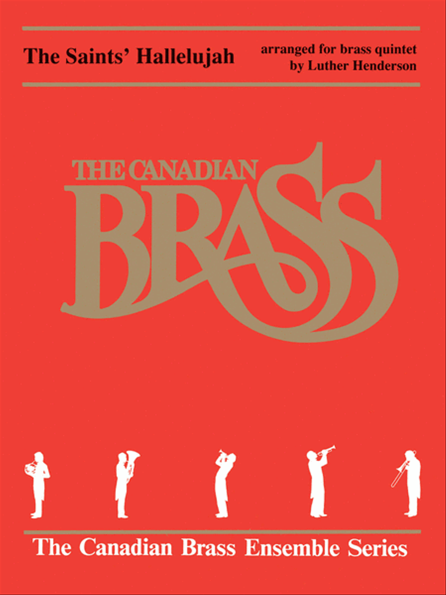 The Saints' Hallelujah Brass Quintet scores gallery preview page 1