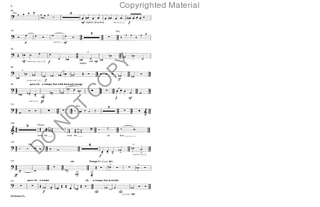 Cantate Domino - Brass Parts image number null