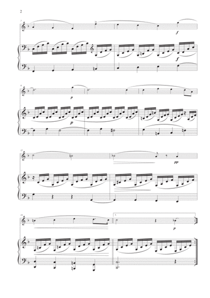 Song Without Words Op. 19 No. 1 for Flute and Piano image number null